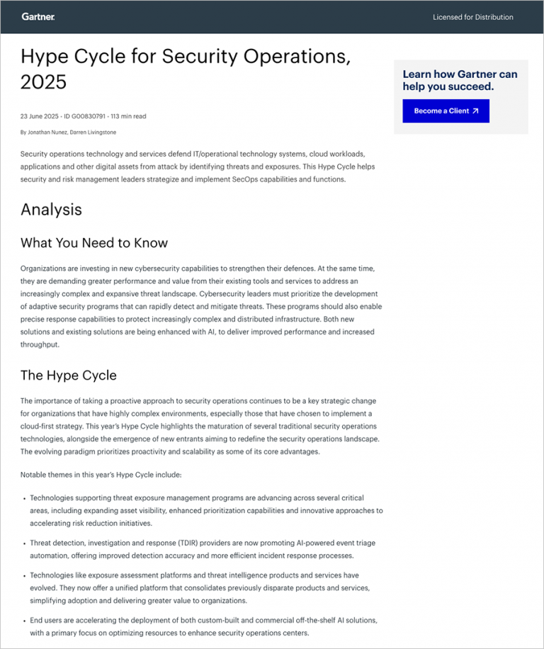 Gartner 2025 Hype Cycle graphic 1